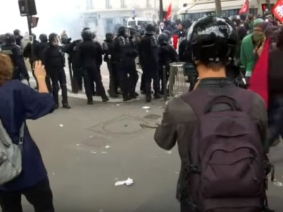 Ոստիկանները Ֆրանսիայում անցկացված բողոքի ակցիաների ժամանակ 73 ցուցարարի են ձերբակալել