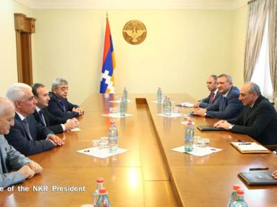 ԼՂՀ նախագահը Լեւոն Մկրտչյանի հետ քննարկել է կրթության ոլորտում համագործակցության հարցը