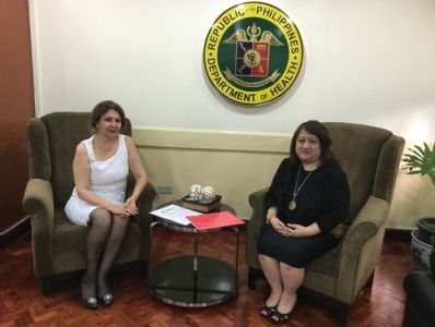 Armenian Ambassador and Philippine Health Department Secretary discuss collaboration