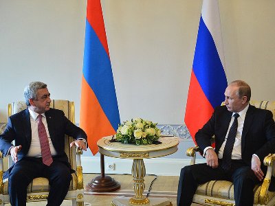 Սանկտ Պետերբուրգում մեկնարկել է Սարգսյան-Պուտին հանդիպումը
