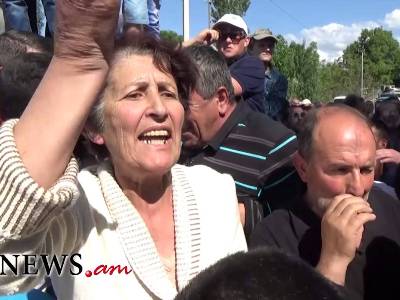 Գառնեցիները նորից բողոքում են Քաղցրաշենի ինքնահոս ոռոգման համակարգի նոր նախագծի դեմ