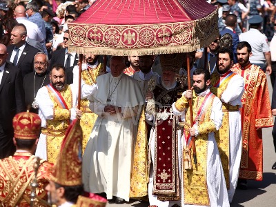Папа Римский и Католикос всех армян подписали совместное заявление