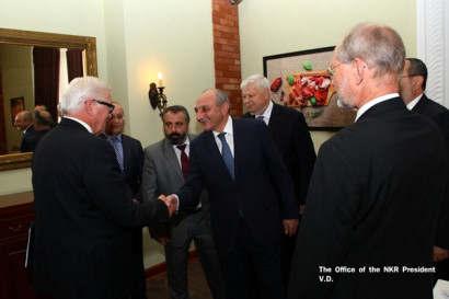 Երեւանում կայացել է Ֆրանկ–Վալտեր Շթայնմայերի եւ Բակո Սահակյանի հանդիպումը (Ֆոտո)