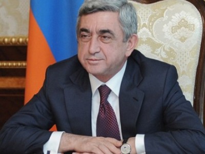 Սերժ Սարգսյանը շնորհավորանքներ է ստանում ծննդյան օրվա կապակցությամբ