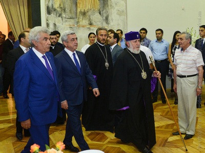 Սերժ Սարգսյանը մասնակցել է Սահմանադրության օրվան նվիրված ընդունելությանը (ֆոտո)