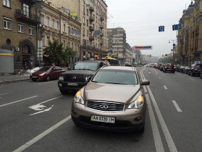 Ուկրաինայի էկոնոմիկայի փոխնախարարի Infiniti-ն գողացել են (ֆոտո)