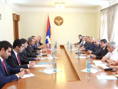 Բակո Սահակյանի մոտ քննարկել են Համահայկական 7-րդ ամառային խաղերի կազմակերպման հարցերը