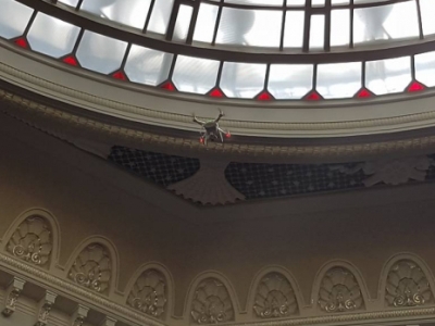 Drone is launched at session of Verkhovna Rada (PHOTOS)