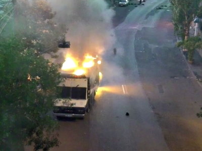 Armenia police release video showing elimination of another car by armed group