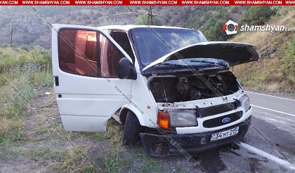 Մատաղիսից վերադարձող Ford Transit-ը վթարվել է. 5 տուժած տեղափոխվել է հիվանդանոց