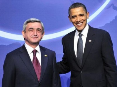 Սերժ Սարգսյանը շնորհավորել է Բարաք Օբամային