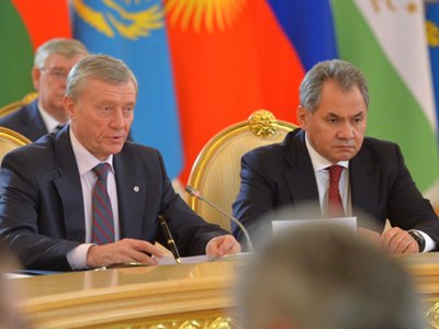 Շոյգուն եւ Բորդյուժան քննարկել են Երեւանում ՀԱՊԿ ՊՆԽ-ի նիստի նախապատրաստությունը