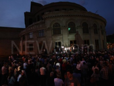 Митинг в поддержку группы «Сасна црер» оказался рекордно коротким