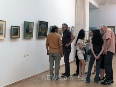 Sasna Tsrer armed group member’s exhibition opens in Yerevan (PHOTOS)
