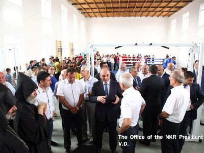 Արցախում Մոնթե Մելքոնյանի անվան մարզահամալիրներ են բացվել (ֆոտո)