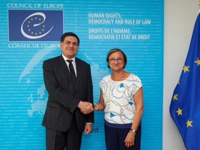 Permanent Representative of Armenia meets with Deputy Secretary General of CoE