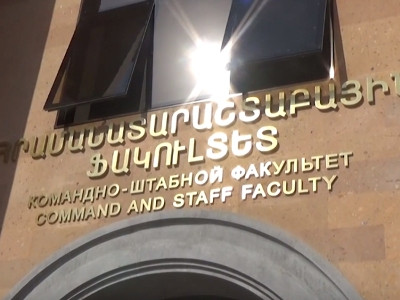 Վազգեն Սարգսյանի անվան ռազմական համալսարանում բացվել է Հրամանատարաշտաբային ֆակուլտետի նոր շենքը (Ֆոտո)