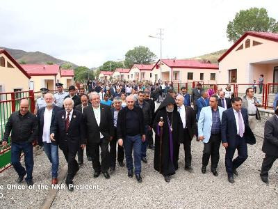 Քաշաթաղի շրջանում նոր բնակելի թաղամաս է բացվել (ֆոտո)