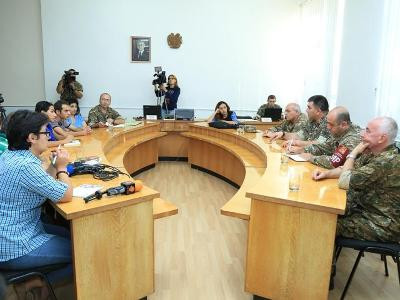 3-րդ կորպուսում ամփոփվել են փորձարարական զորավարժության արդյունքները (ֆոտո)
