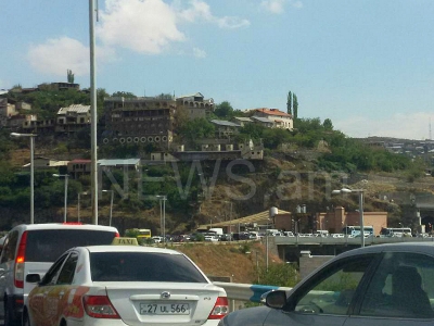 Yerevan traffic paralyzed (PHOTOS)