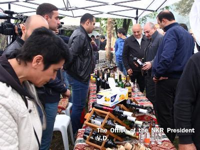 Հադրութի շրջանի Տող գյուղում գինու փառատոն է