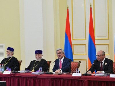 Պետականության վերականգնումը եղել է Հայաստան-Արցախ-սփյուռք եռամիասնությունը կամրջող նպատակ. ՀՀ նախագահ