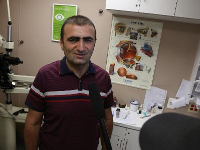«Լույս հայի աչքերին» ծրագրով Սյունիքի բնակիչներն ակնաբուժական անվճար ծառայություններ են ստանում (Ֆոտո)