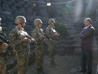 Պաշտպանության նախարարը եղել է հյուսիսարեւելյան սահմանագոտում տեղակայված զորամասերում