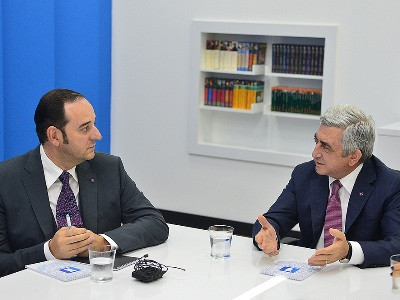Սերժ Սարգսյանը Հանրային հեռուստաընկերությունում խոսել է մեծ աղմուկ բարձրացրած «Ամենակարող երգիչ» հաղորդման մասին