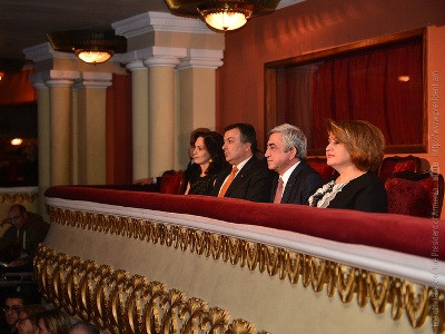 Սերժ Սարգսյանը մասնակցել է Արթուր Գրիգորյանի հեղինակային երեկոյին (ֆոտո)