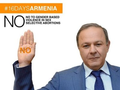 Ոչ՝ սեռով պայմանավորված հղիությունների ընդհատմանը. նախարարը միացել է գենդերային բռնության դեմ քարոզարշավին