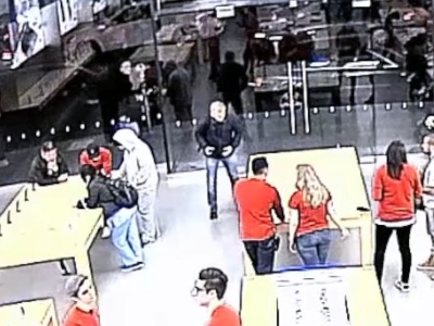 Apple Store -ը երկրորդ անգամ են 15 վայրկյանում կողոպտել