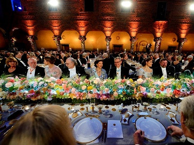 Նոբելյան մրցանակակիրներին Ստոկհոլմում լանգուստով ու լորով կերակրատեսակներ են հյուրասիրել (ֆոտո)