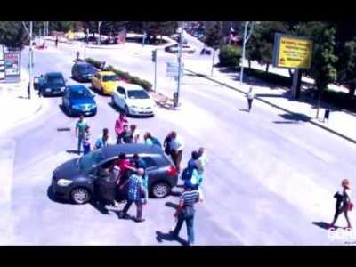 Անհավանական ավտովթարների շարքից
