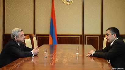«Ժամանակ». ՀՅԴ-ականները վերջնագիր են ներկայացրել Սերժ Սարգսյանին. «Ծառուկյանին համոզի'ր»