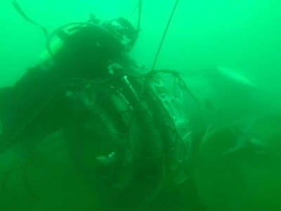 Опубликовано видео исследования водолазами места падения Ту-154
