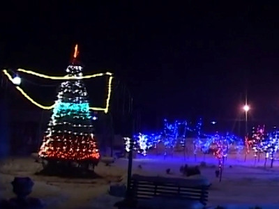 Residents say their village New Year decorations are the most beautiful in Armenia