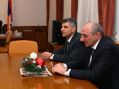Արցախի նախագահականում ընդունել են ՀՅԴ ղեկավարներին