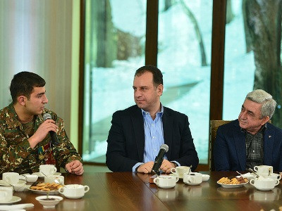 Շփման գծում խաղաղապահ ուժեր տեղակայելու շուրջ բանակցություններ երբեք չեն ընթացել. Սերժ Սարգսյան