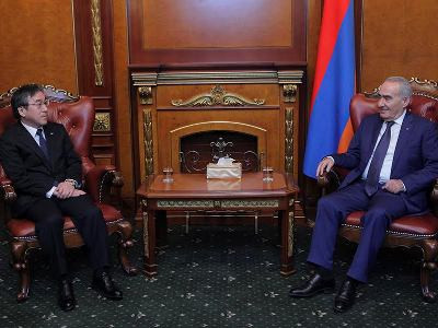 Մեծ են հայ-ճապոնական համատեղ ծրագրերի իրականացման ակնկալիքները. Գալուստ Սահակյան