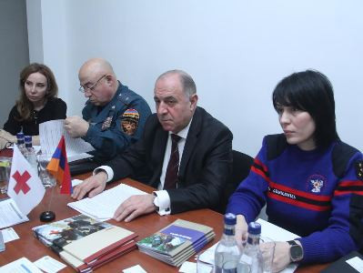 ԱԻՆ-ում ԿԽՄԿ-ի հետ քննարկել են սահմանամերձ գյուղերում «ապահով սենյակներ» կառուցելու հարցը