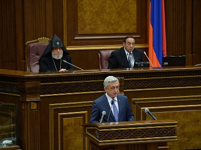 Սերժ Սարգսյանի ուղերձը՝ ԱԺ անդրանիկ նիստի բացմանը (մաս առաջին)