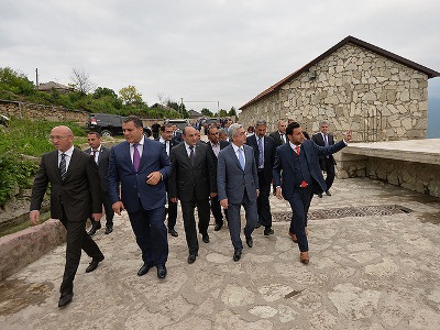 Սերժ Սարգսյանը Բերդում էքստրիմ պարկ է գնացել (ֆոտո)