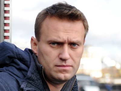 В России полиция задержала оппозиционера Алексея Навального