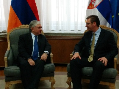 Նալբանդյանը մասնակցել է Սերբիայի նախագահի՝ պաշտոնի ստանձնման արարողությանը