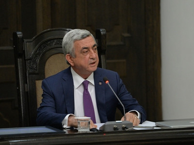 Սերժ Սարգսյանի ելույթը Կառավարությունում. տեքստն ամբողջությամբ (Ֆոտո)