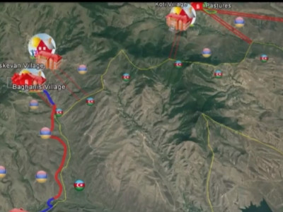 Google Earth-ում նշագրումներ են արվել, որոնք ցույց են տալիս Ադրբեջանի ԶՈւ կողմից Տավուշի բնակավայրերի գնդակոծությունները