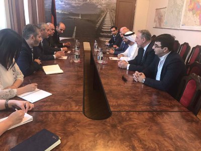 Arab businessman to make investments in Armenia’s road construction sphere