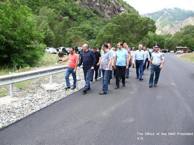 Սոթք-Մարտակերտ մայրուղին շնչերակի նշանակություն ունի մեզ համար․ Բակո Սահակյան (ֆոտո)