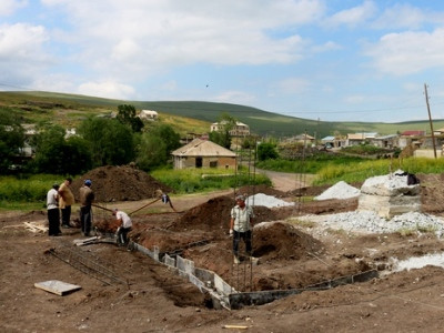 Ախալքալաքի Կարծախ գյուղում ծնունդներն ավելանում են. այնտեղ մանկապարտեզ է կառուցվում